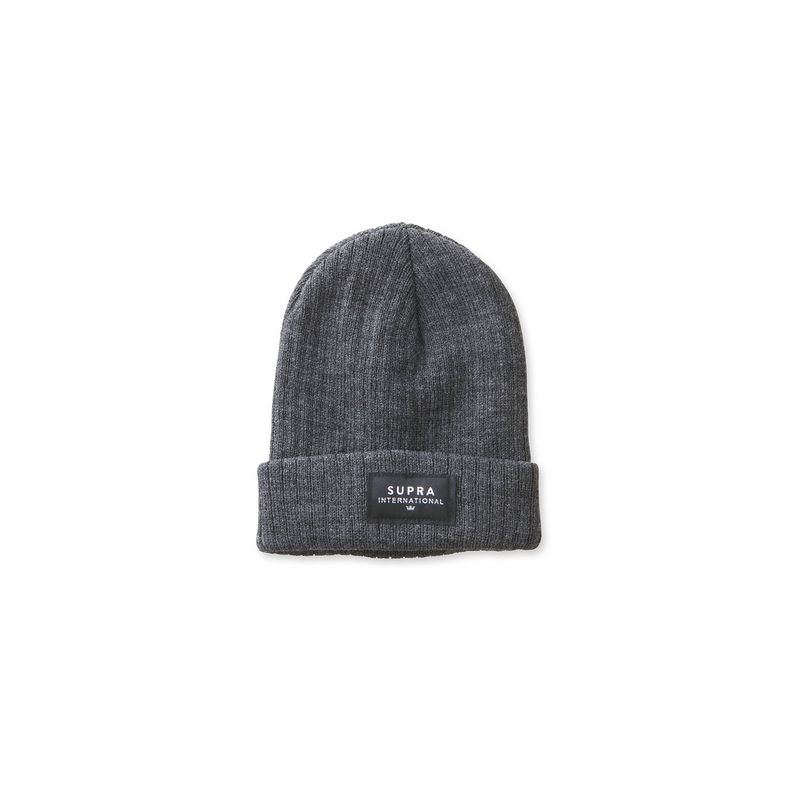 Supra Icon International Mützen - Grau QVZ02781